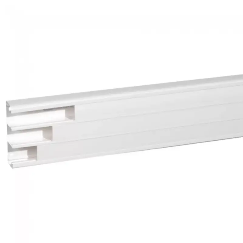 Legrand DLP antimikrobiális kábelcsatorna 180x50 mm, hajlékony fedéllel, 3 rekeszes, fehér Legrand 075704 Legnépszerűbb