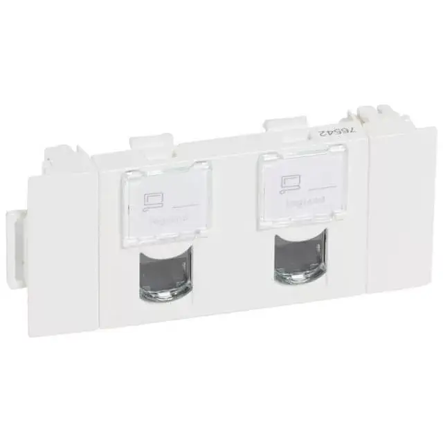 Népszerű Legrand LCS2 Cat.5e FTP2xRJ45 Program Mosaic aljzat DLP csatornához Legrand 076542
