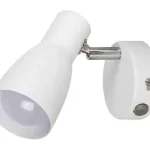 Alacsony ár Rábalux 6025 Ebony Beltéri Spotlámpa fehér-fehér E27 1x MAX 20, IP20