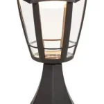Rábalux 8127 Sorrento Kültéri állólámpa matt fekete-átlátszó LED 8, IP44 Outlet