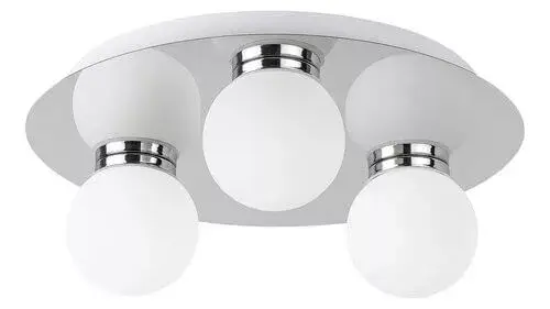 Rábalux 2113 Becca Beltéri Fürdőszobai lámpa króm-fehér G9 3X MAX 28, IP44 Rendeld meg most