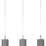 Rábalux 3019 Callia Beltéri Függeszték szürke-szürke E14 3x MAX 25, IP20 Végkiárusítás
