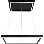 Gyors kiszállítás Rábalux 3085 Quadro Beltéri Függeszték matt fekete-fehér LED 60, IP20