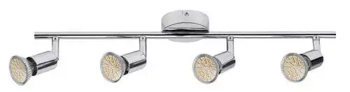 Rábalux 6988 Norton LED Beltéri Spotlámpa króm- GU10 4x MAX 50, IP20 Kedvezmény