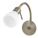 Rábalux 6320 Soma Beltéri Spotlámpa bronz-fehér E14 1x MAX 40, IP20 Kedvezményes ár