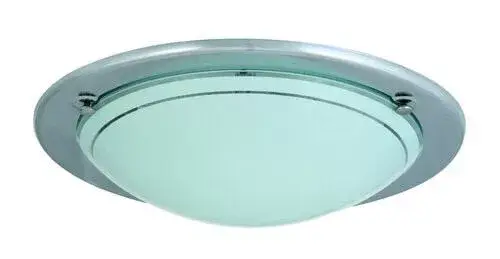 Rábalux 5143 Ufo Beltéri Mennyezeti lámpa króm-opál üveg E27 2x MAX 60, IP20 Szezonális akció