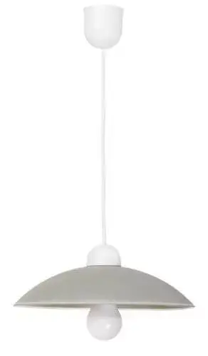 Ajánlat Rábalux 1408 Cupola range Beltéri Függeszték szürke-szürke E27 1x MAX 60, IP20