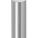 Rábalux 8263 Inox torch Kültéri állólámpa szatin króm-fehér E27 1x MAX 25, IP44 Kedvezményes ár