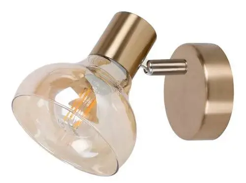 Rábalux 5546 Holly Beltéri Spotlámpa antik arany-borostyán E14 1x MAX 40, IP20 Nézd meg most