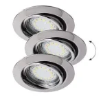Rábalux 1050 Lite Beltéri Ráépíthető és Beépíthető lámpa króm- GU10 1x MAX 50, IP40 Utolsó esély