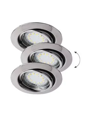Rábalux 1050 Lite Beltéri Ráépíthető és Beépíthető lámpa króm- GU10 1x MAX 50, IP40 Utolsó esély