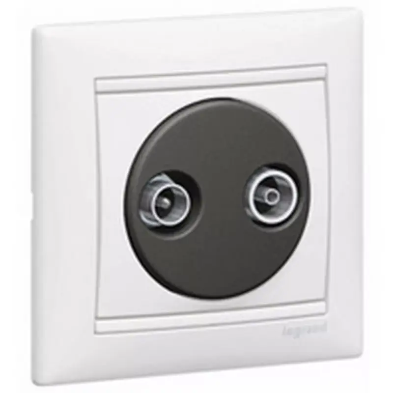 Legrand Valena TV-RD antenna-csatlakozóaljzat végzáró, 1,5dB fehér Legrand 774432 Expressz kézbesítés