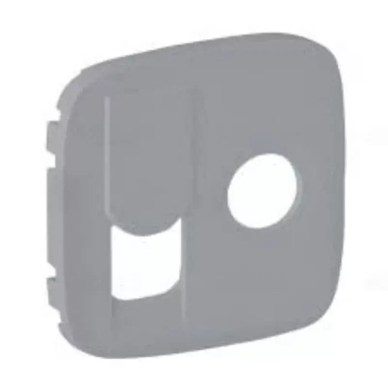 Legrand Valena Allure TV+RJ45 aljzat burkolat, alumínium Legrand 754837 Végkiárusítás