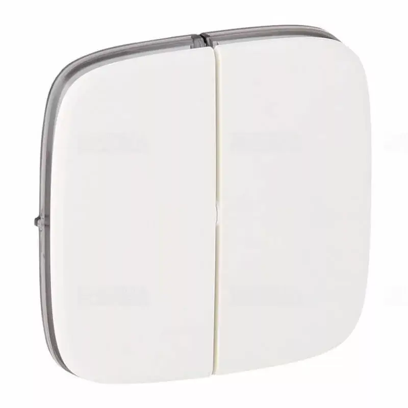 Legrand Valena Allure Kettős kapcsoló burkolat, fehér Legrand 755025 Rendeld meg most
