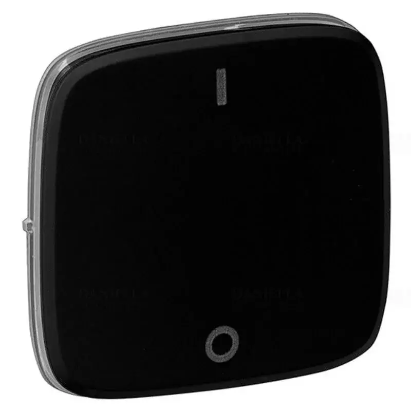 Legrand Valena Allure Kétpólusú kapcsoló burkolat, fekete Legrand 755128 Végkiárusítás