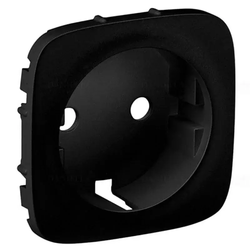 Legrand Valena Allure 2P+F csatlakozóaljzat burkolat, fekete Legrand 755208 Kedvezményes ár