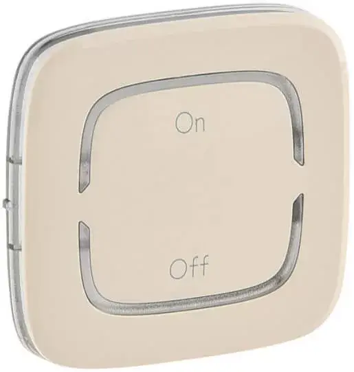 Legrand MyHOME (Valena Allure) BE/KI jelölés széles burkolat, elefántcsont Legrand 755374 Népszerű