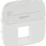 Legrand Valena Allure RJ11/RJ45 aljzat burkolat címketartóval, fehér Legrand 755475 Szezonális akció