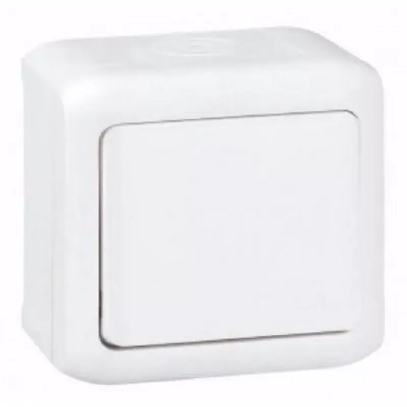 Forix IP44 fehér N101 egypólusú nyomó fk. 782364 Legrand Expressz szállítás