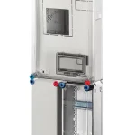 Csak ma HENSEL BASIC HB3000FFD fogyasztásmérő szekrény, 1 vagy 3 fázisú mérő számára, földkábeles csatlakozásra 300x750x185mm