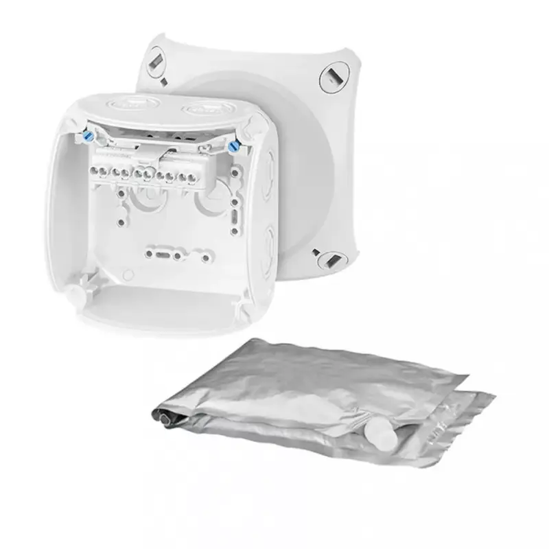 HENSEL WP0402G Vízálló kábelösszekötő doboz kiöntőmasszával, szürke Prémium