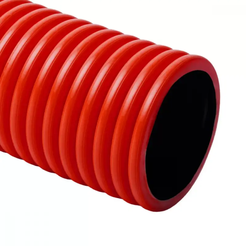 KOPOS KOPODUR® kétköpenyű cső merev halogénmentes piros, PVC, KD 09040_BC Szuper ajánlat