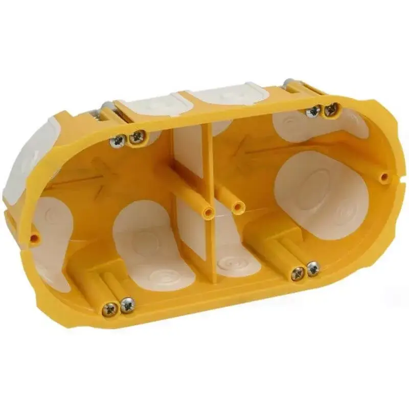 KOPOS Gipszkartonkdoboz 2-es légtömített 138x68mm, PVC, KPL 64-50/2LD_NA Outlet