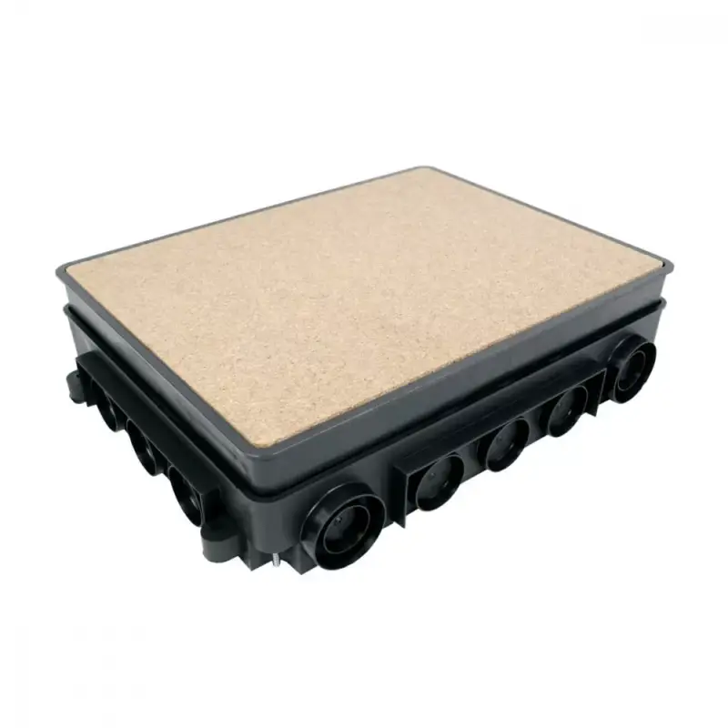 KOPOS Univerzális padlódoboz 80-95mm, halogénmentes PVC KUP 80_FB Kiárusítás