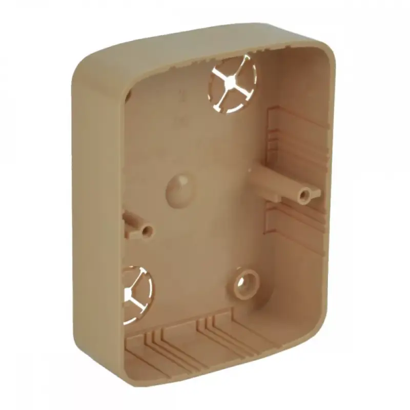 KOPOS Készülékdoboz 80x105mm rózsaszín nyírfa, PVC, LK 80X28 2ZT_I1 Expressz kézbesítés