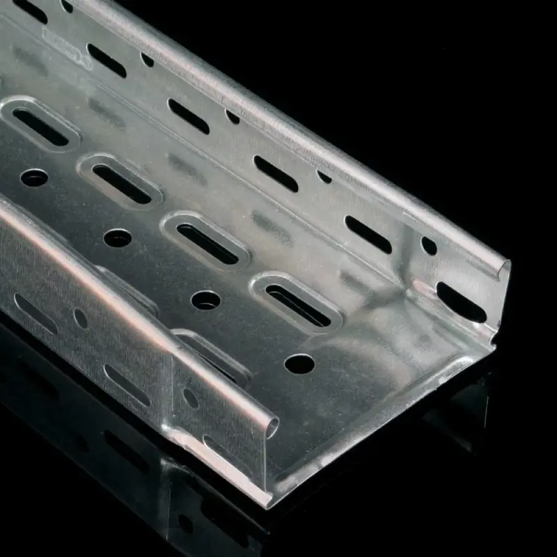 Azonnal elérhető KOPOS Kábeltálca integrált végződéssel E90, Tüzihorganyzott, (2,1m/szál), NKZI 100X125X1.25_F