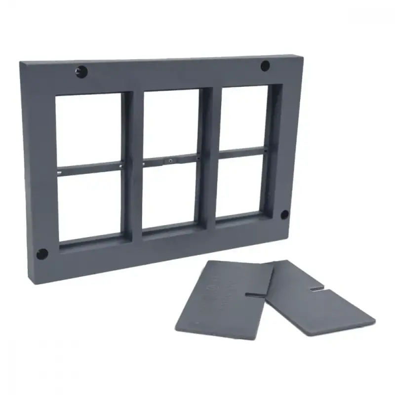 Legjobb ár KOPOS Készülékalátét 125x180mm sötétszürke, halogénmentes PVC PP 80/45/6_LB