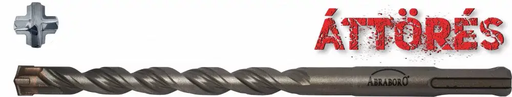ABRABORO SDS PLUS FORTY BETONFÚRÓ 6x210/150 MM 20300004004 Rendeld meg most
