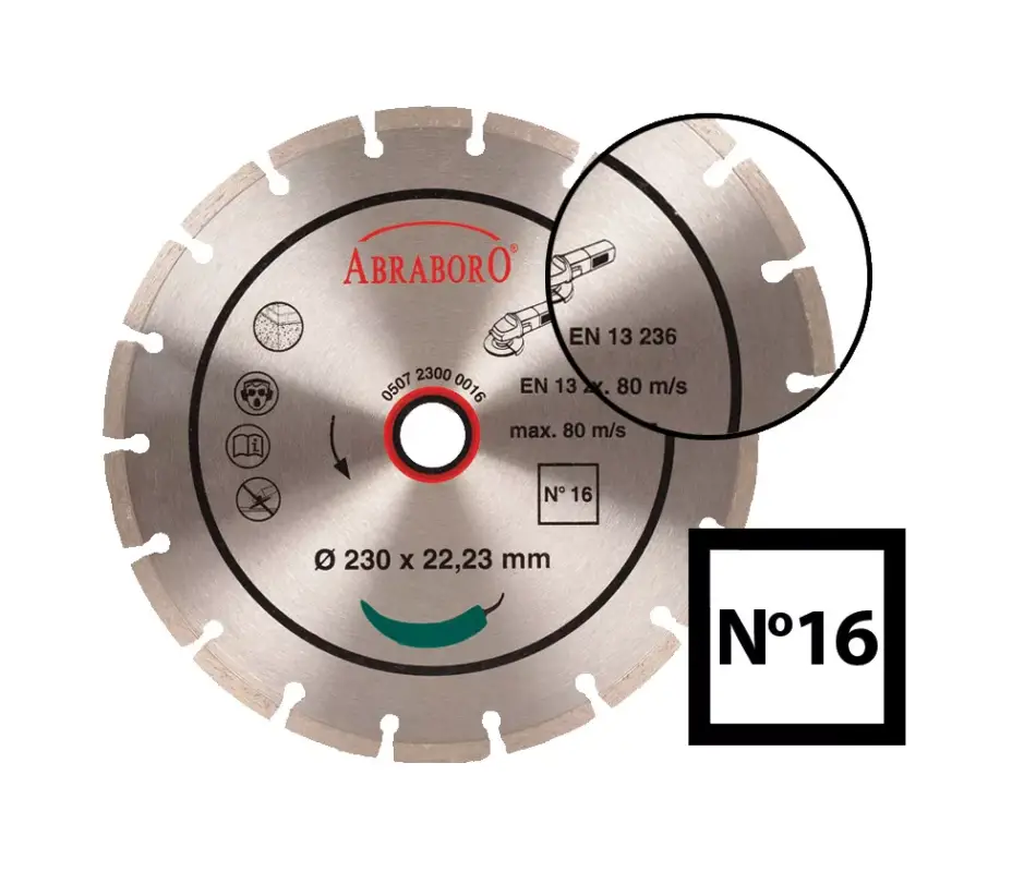 ABRABORO Univerzális gyémánttárcsa No16/150 50715000016 Ajánlat