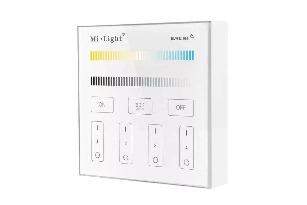 Vásárlói kedvenc MiLight FUTB2 CCT érintő panel, távirányító, Mi-Light Smart panel