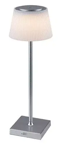 Biztonságos vásárlás Rábalux 76013 Taena Asztali lámpa ezüst-fehér LED 4, IP44