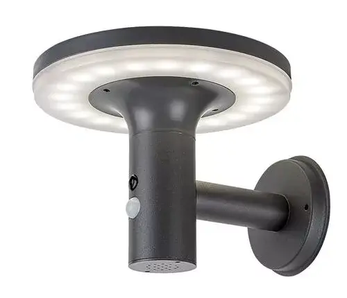 Outlet Rábalux 77017 Alaska Napelemes lámpa antracit-fehér LED 10, IP44