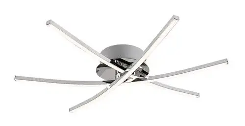 Rábalux 4606 Cyclone Mennyezeti lámpa króm-fehér LED 21, IP20 Szuper ajánlat