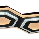 Legkelendőbb Rábalux 71114 Bitsi Mennyezeti lámpa fekete-fehér LED 44, IP20