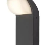 Rábalux 7166 Hongkong Kültéri fali lámpa fekete-fehér LED 9, IP65 Árengedmény