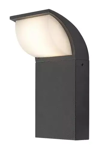 Rábalux 7166 Hongkong Kültéri fali lámpa fekete-fehér LED 9, IP65 Árengedmény