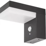 Rábalux 77009 Zrebar Napelemes lámpa fekete-fehér LED 6, IP44 Különleges ajánlat