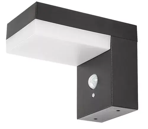 Rábalux 77009 Zrebar Napelemes lámpa fekete-fehér LED 6, IP44 Különleges ajánlat