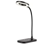Rábalux 74013 Hardin Asztali lámpa fekete-fehér LED 5, IP20 Biztonságos fizetés