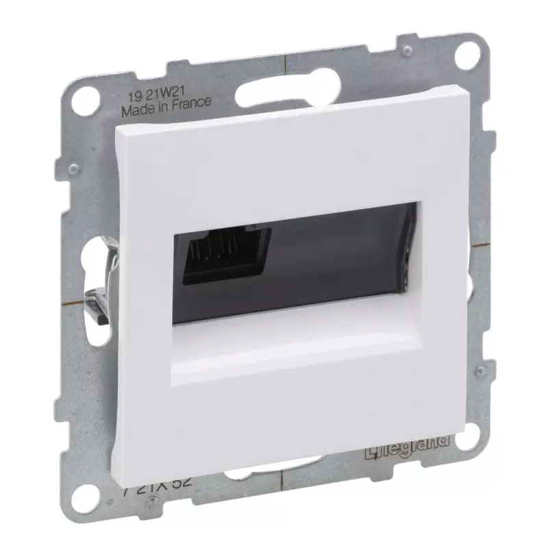 Legrand Suno RJ45 Cat.6 UTP csatlakozóaljzat, fehér, Legrand 721152 Legjobb ár