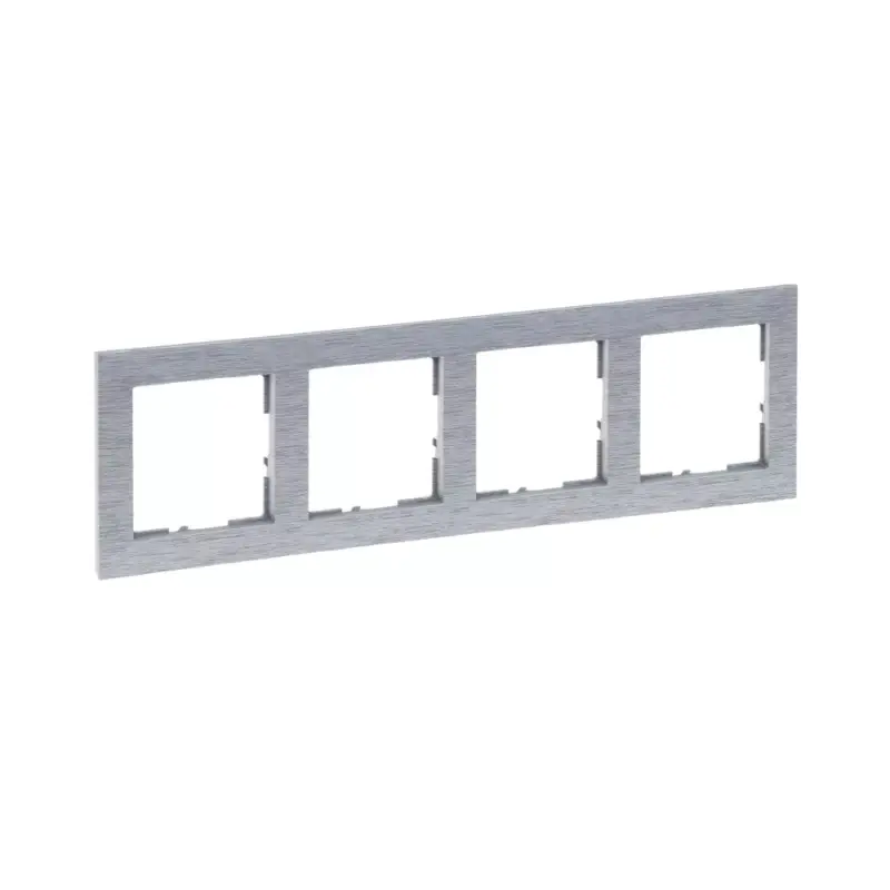 Legrand Suno 4-es keret, csiszolt alumínium, Legrand 721564 Legjobb ár