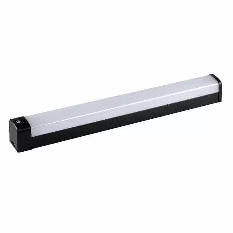 Kanlux 36657 AKVO IP44 23W-NW-B S fali LED lámpa, kapcsolóval, fekete Expressz szállítás