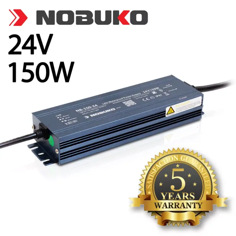 NOBUKO B SERIES 24V 150W IP67 Kültéri LED Tápegység Vásárlói kedvenc