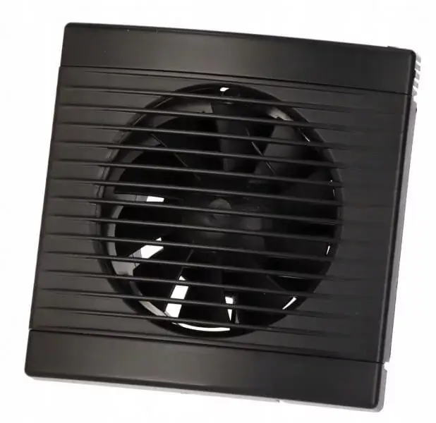 Szezonális akció Dospel PLAY 100WC ventilátor 100m3/h, fekete, időzítős, golyóscsapágyas 007-7637