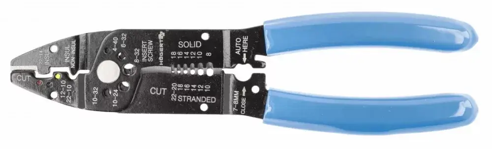 Exkluzív ajánlat Högert Szigetelés eltávolító fogó , 215 mm, 0,5-6,0 mm2 (22-10 AWG) HT1P220