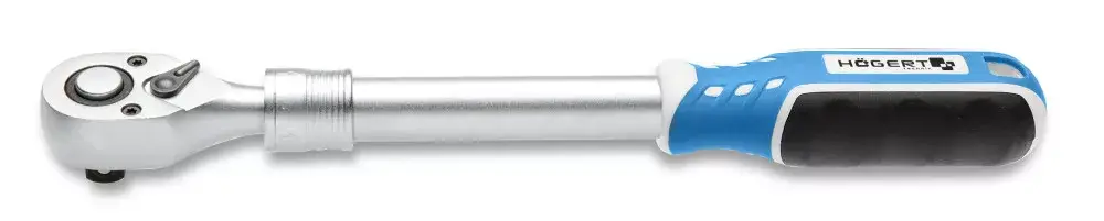 Högert Teleszkópos racsnis hajtókarral (1/2"), CrV acél, 72T foggal, gyors kioldással HT1R342 Népszerű